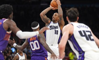 威少加冕控卫历史得分王 布克33分太阳送国王四连败